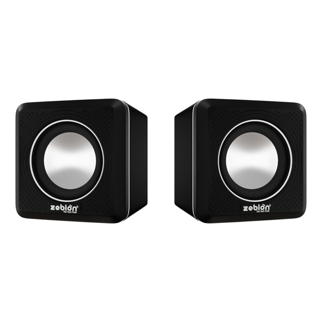 Zebion Muze Twin Tabletop USB Speaker
