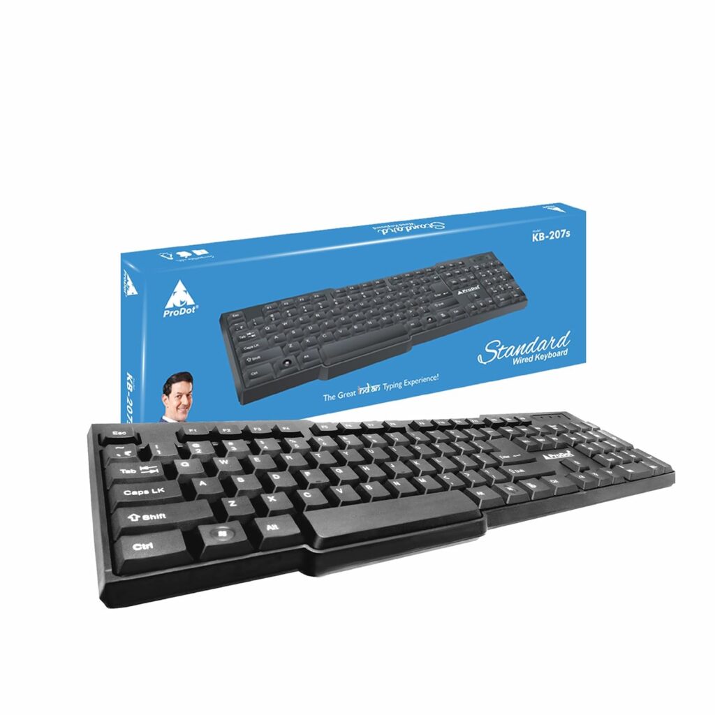 ProDot KB-207s USB Wired Computer Keyboard