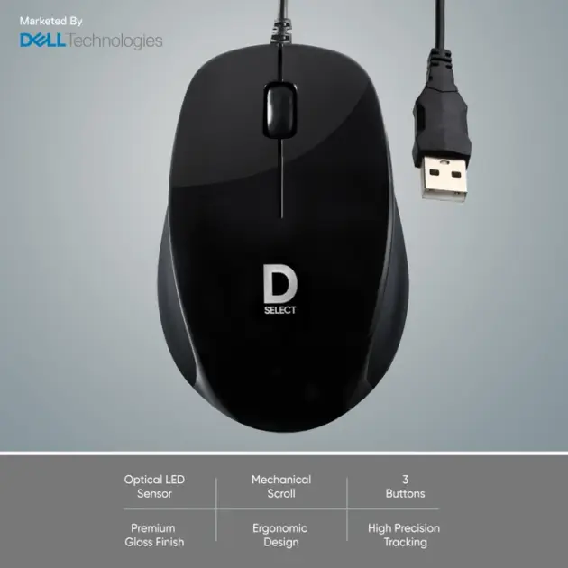 Dell D‑Select Mouse